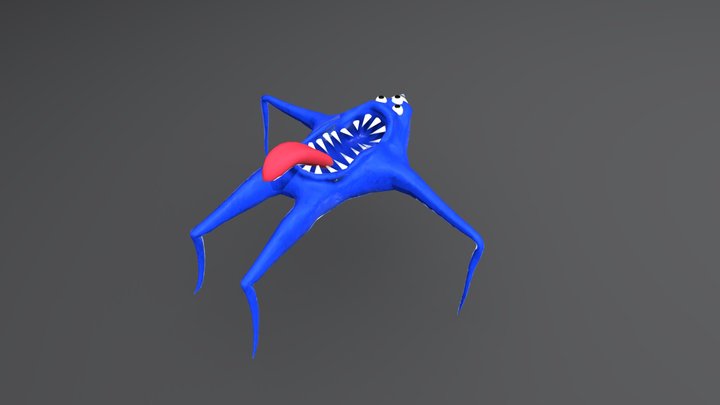 Garten of Banban Retopologized - Nabnab 3D Model