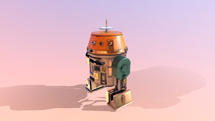 chopper 2 3D Model