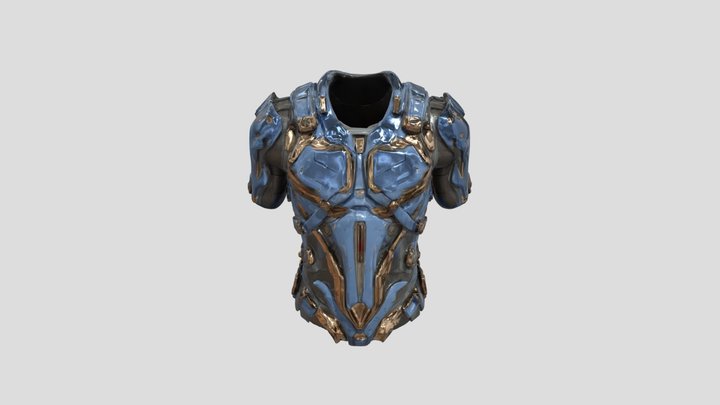 Futuristic Armor Suit – Free 3D Model STL