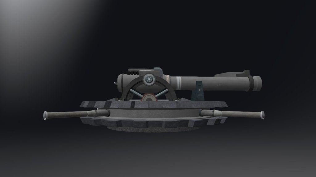 Mounted Cannon