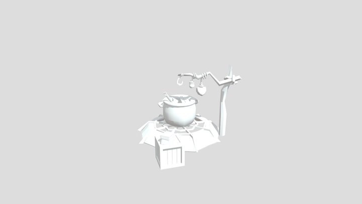 Witchy – Cauldron, Potion Bottles & Spellbook