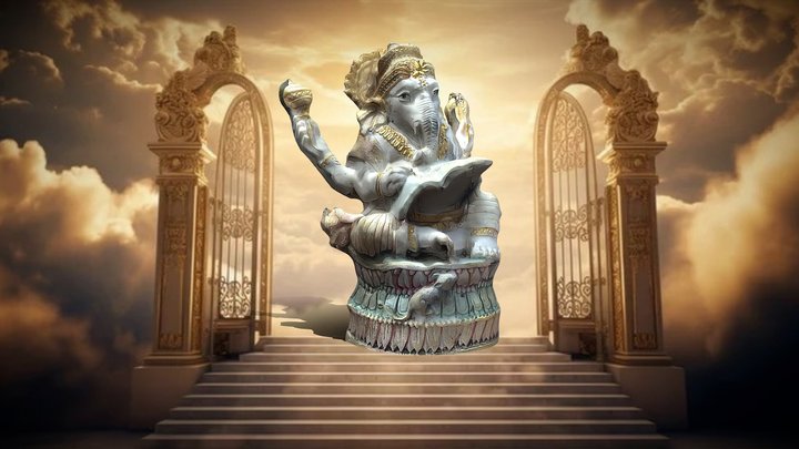 Character - Ganesha VI พระพิฆเนศ 3D Model