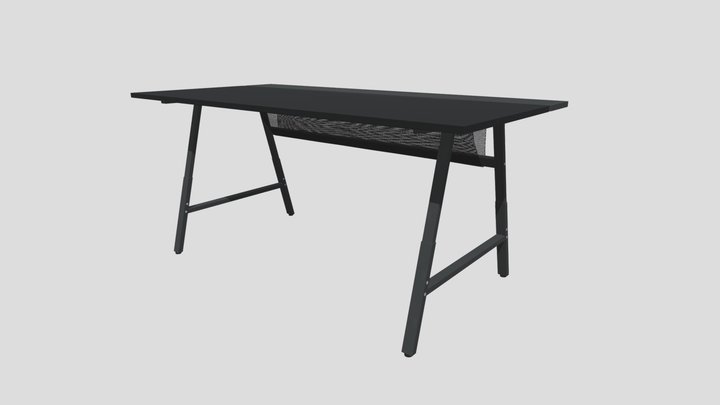 IKEA GAMING DESK UTESPELARE 3D Model