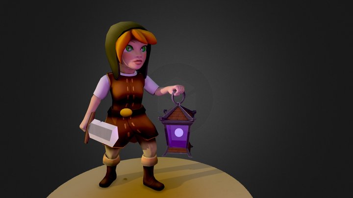 Rookie Lamp 3D Model