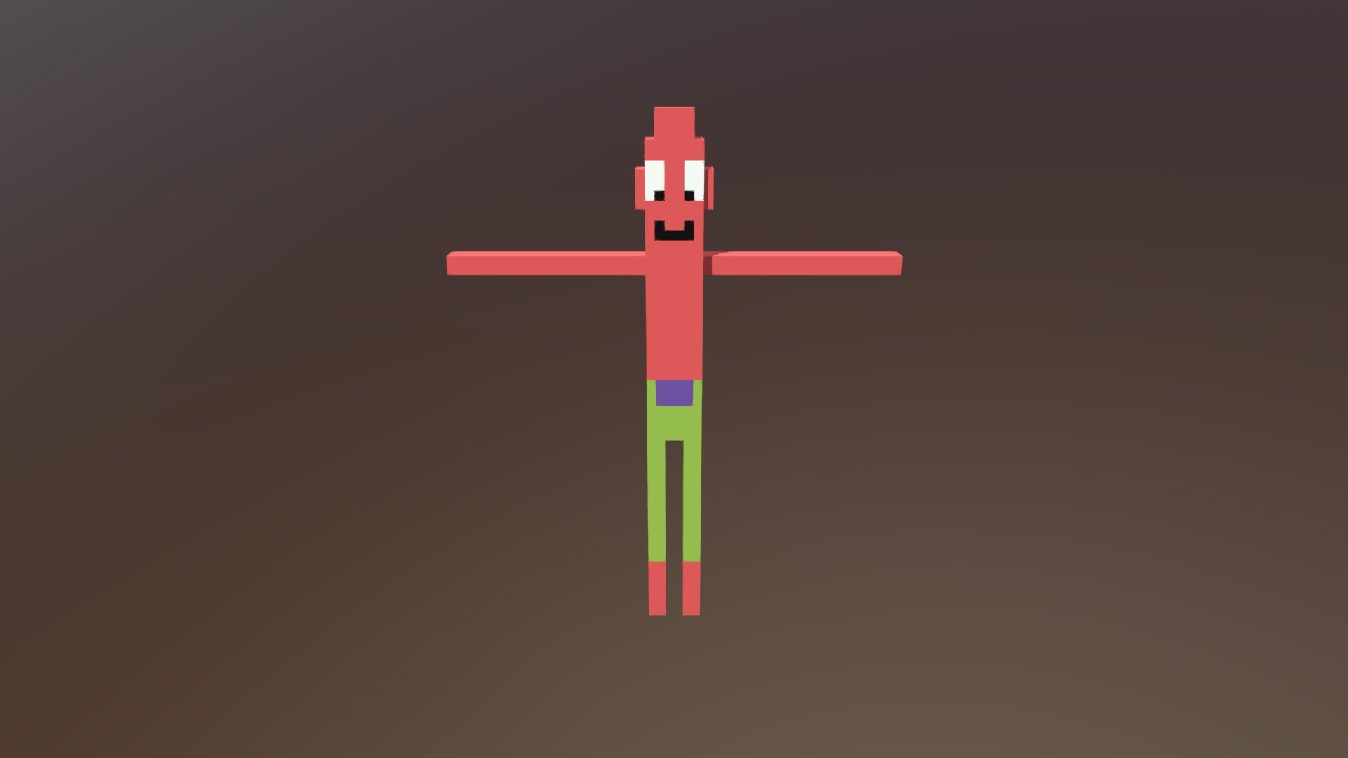 Patrick Star Handstand Breakdance Freeze Var 2