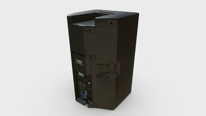 QSC-K122 Speaker 3D Model