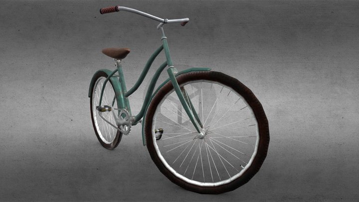 Classic Bicycle 3D Model