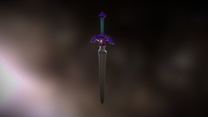 The Legend of Zelda Link Sword 3D Model