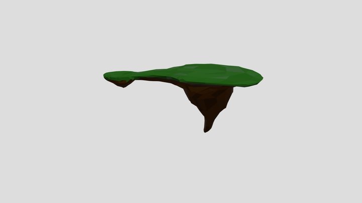 Magical Island (Low Poly) 3D Model