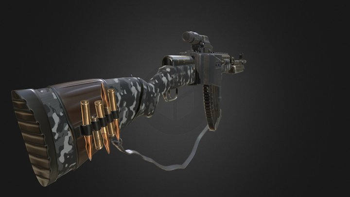 SKS-Z 3D Model