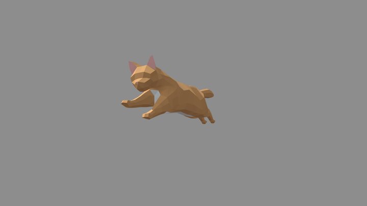 Low Poly Cat