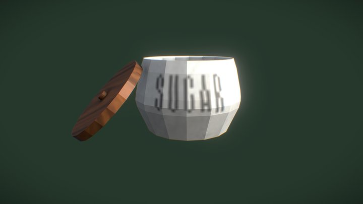 Sugar Bowl 3D Model