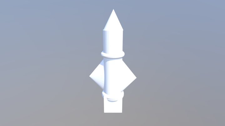 Rocket 3D Model