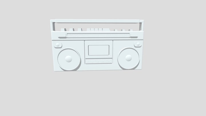 boombox 3D Model