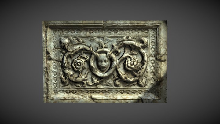 Bassorilievo della Cappella di Piazza a Siena 3D Model