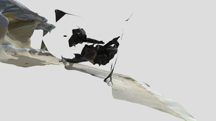 Sculpture in the hallway 3D Model