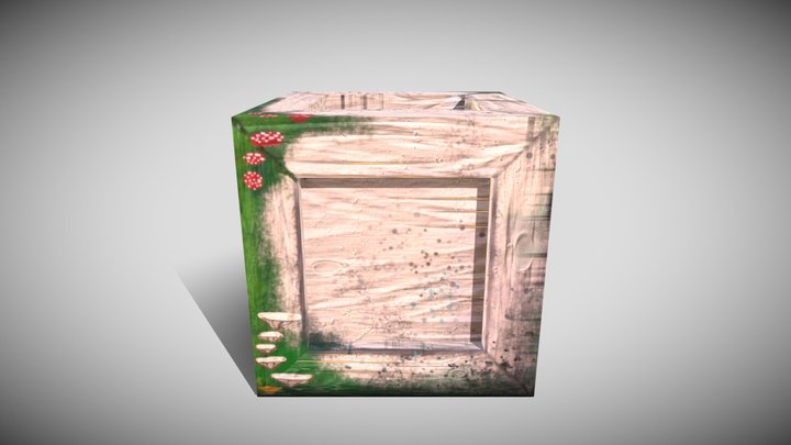 mushroom crate 3D Model