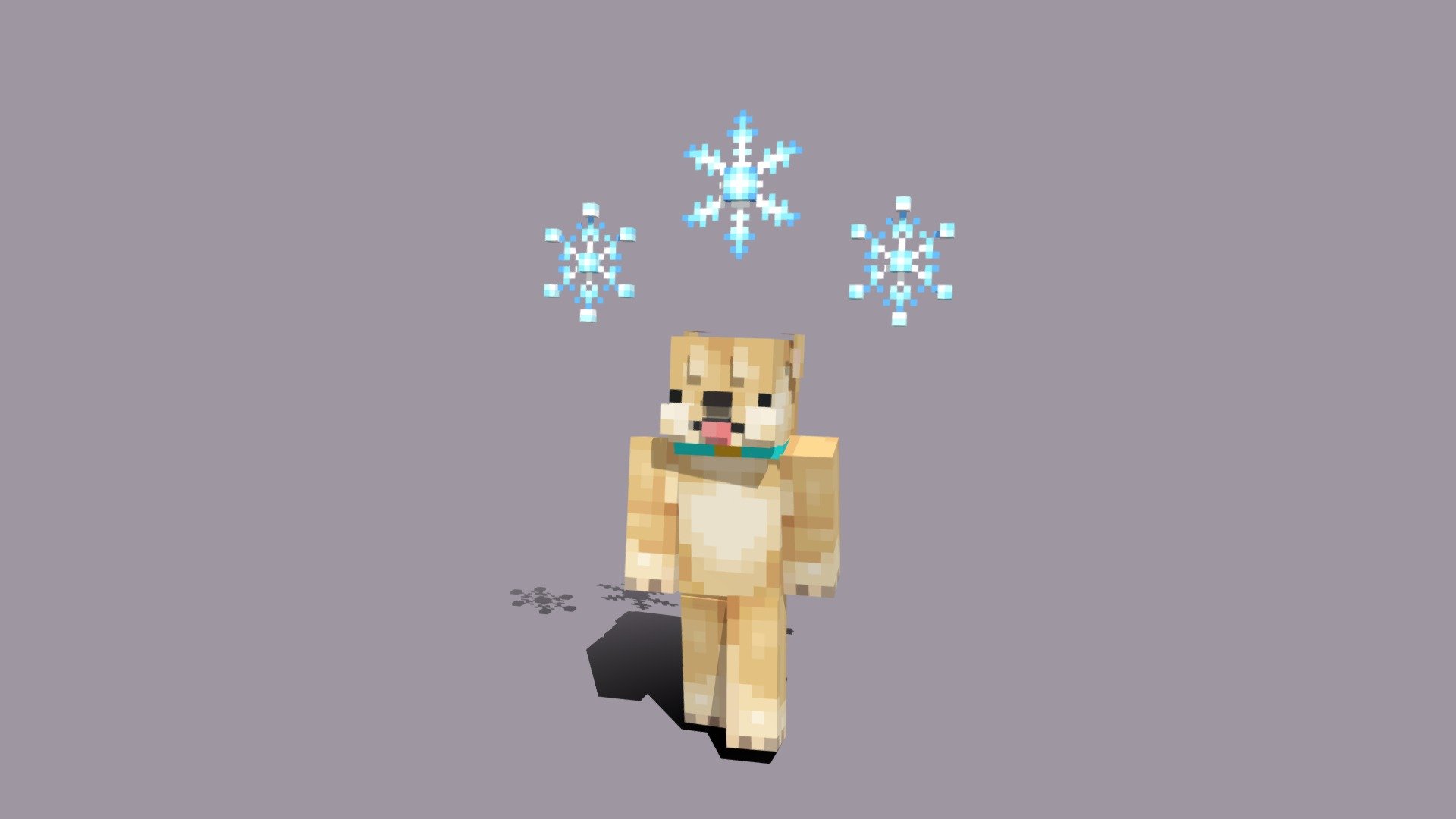 snowflakes decoration - 3D model by 어린작 young_work (@youngwork ...