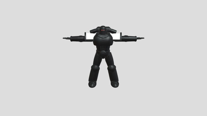Black Templars mark 2 power armor 3D Model