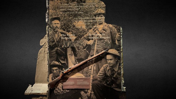 Lee–Enfield MK 1 - Canadian War Museum 3D Model