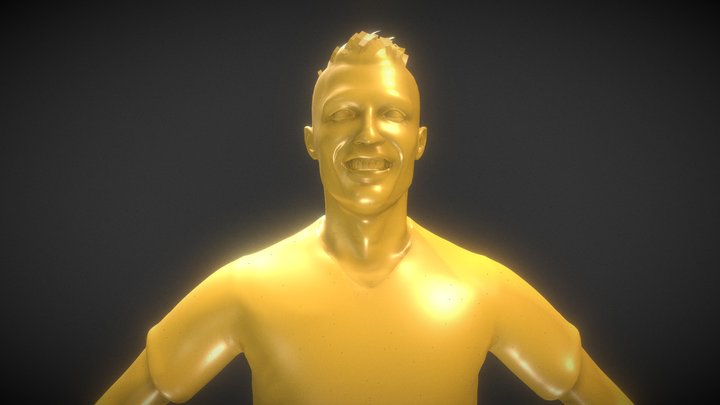 Cristiano Ronaldo Dos Santos – Modello 3D gratuito STL