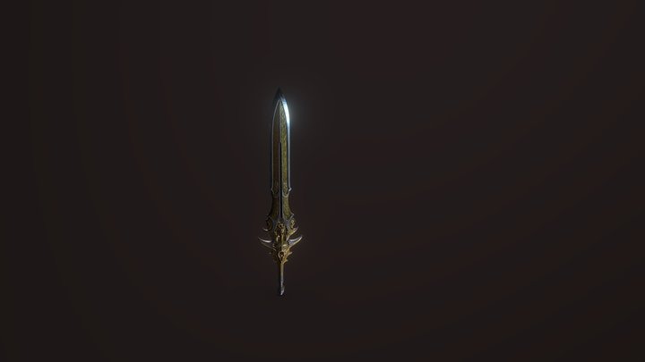 God Of War: Ragnarock Blade Of Olympus 3D Model
