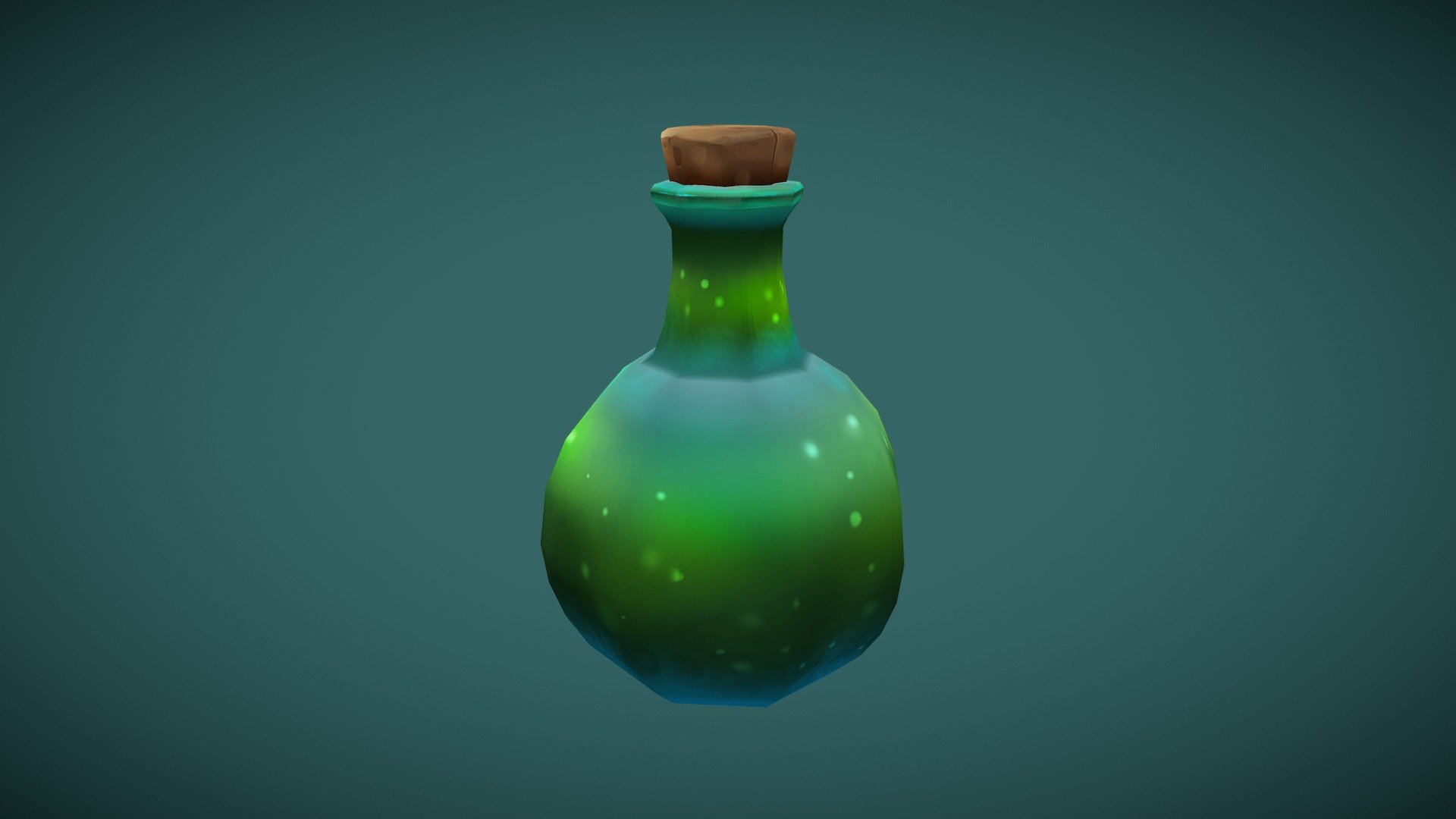 Green Elixir - 3D model by matez9966 [639d1bc] - Sketchfab