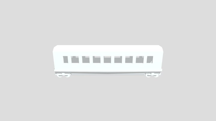Passenger Car 3D Model