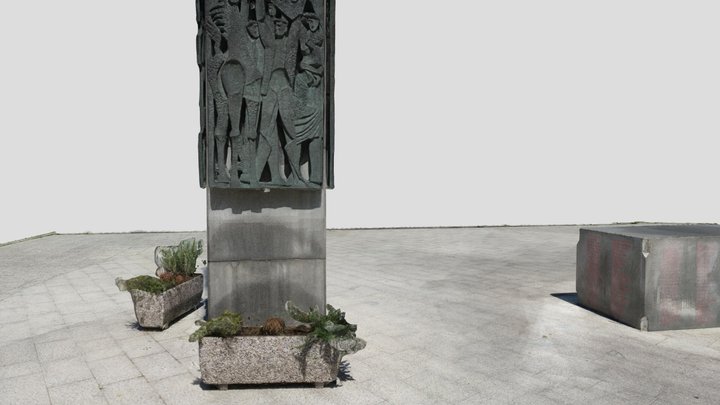 Spomenik v Hrastniku 3D Model
