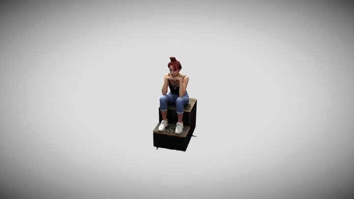 Annalisa Pensatrice 3D Model