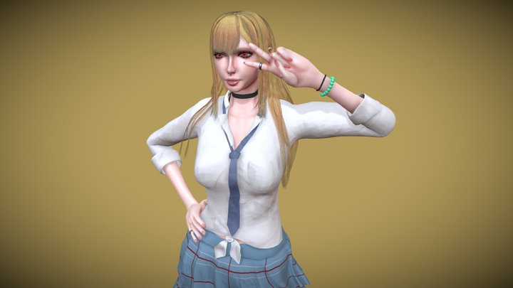 Marin Kitagawa 3D Model