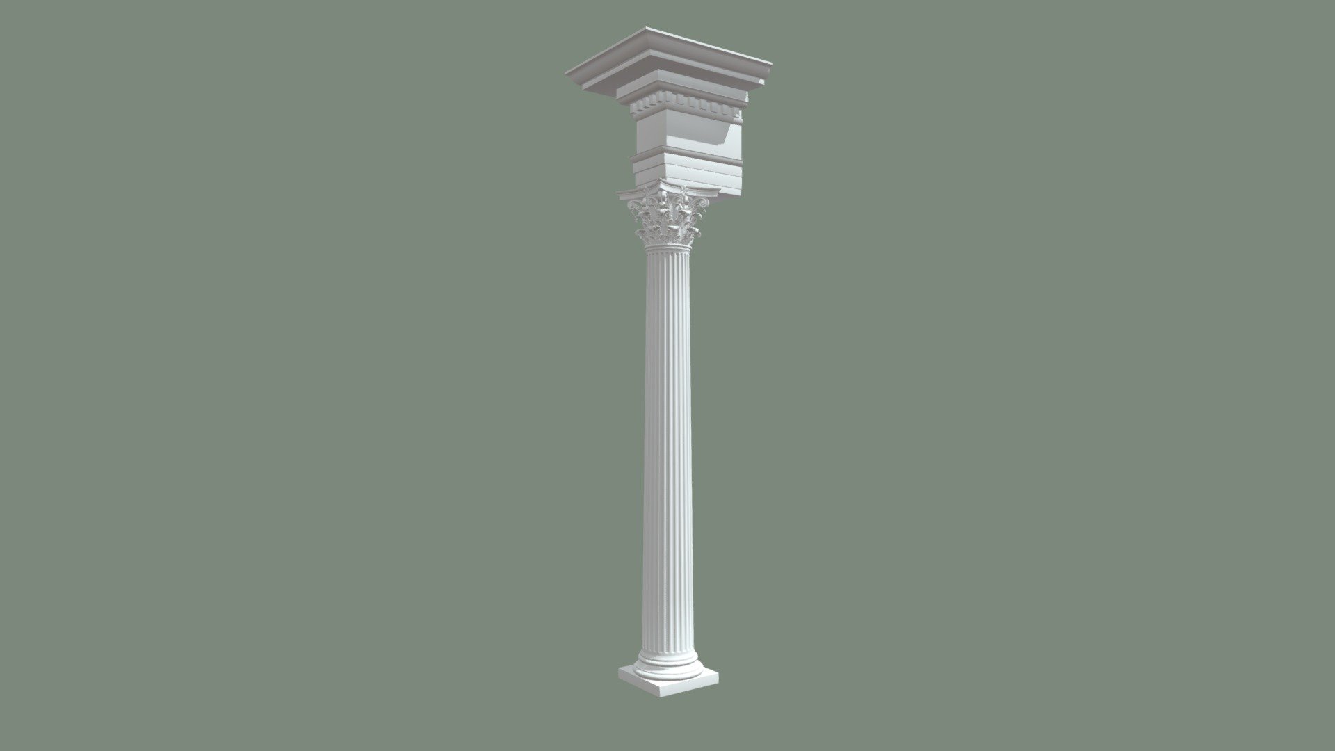 Corinthian Order - 3D model by brky_cvdr [63a4671] - Sketchfab