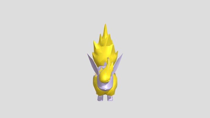 Jimmy - Flareon 3D Model