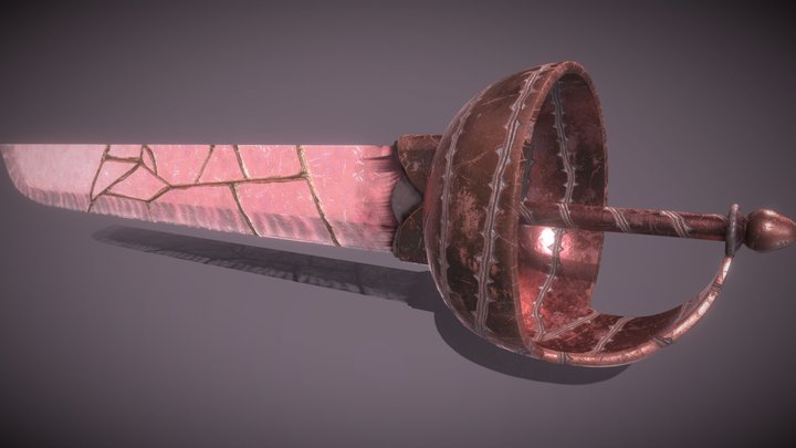 ROSE'S SWORD 3D Model