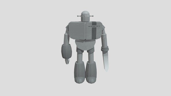 Intercampus Competition 2020 - Robot Enemy 3D Model