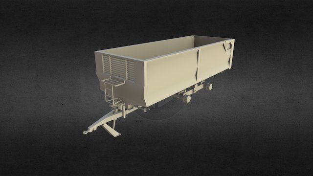 Veenhuis Agricultural Tipper 3D Model