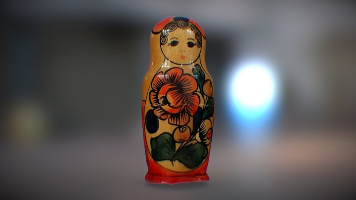 Poupée Russe 3D Model