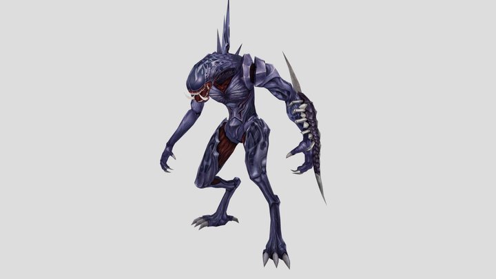 CounterStrike Online - Alien Boss "Phobos" 3D Model