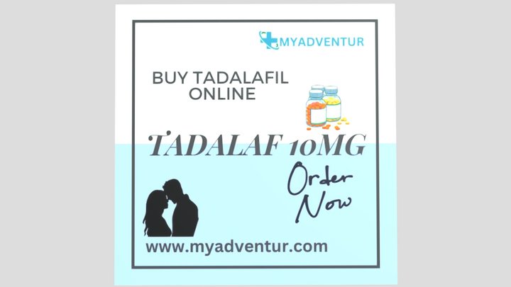 TADALAFIL 10MG ONLINE ORDER TO TREAT ED 3D Model