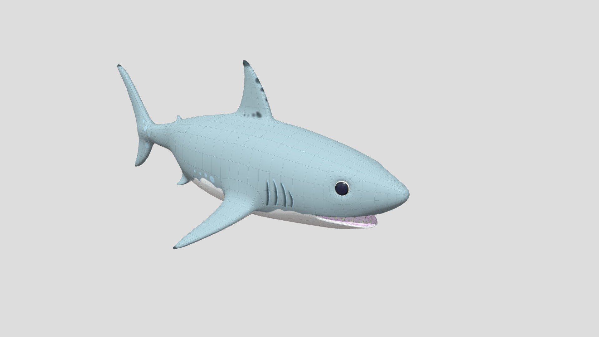Shark - 3D model by noahpaavola [63a5f40] - Sketchfab