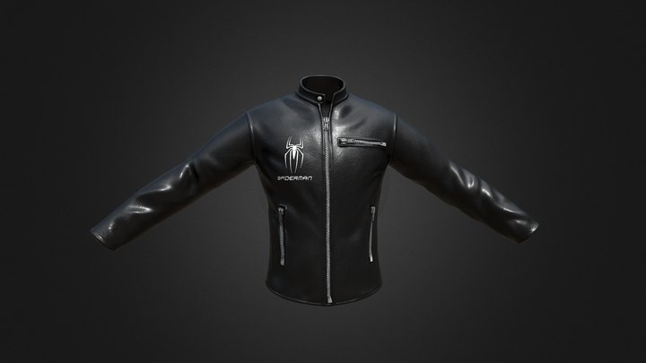 Leather Jacket 3D Model