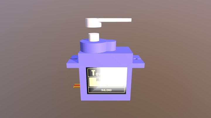 Servomotore 3D Model
