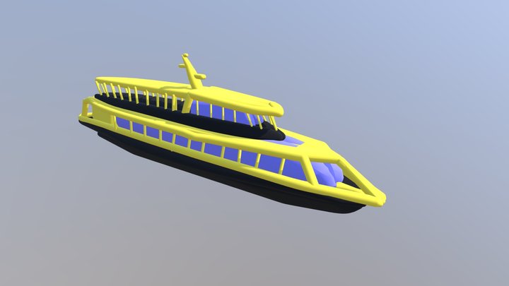 Корабль "Каштан 17" 3D Model