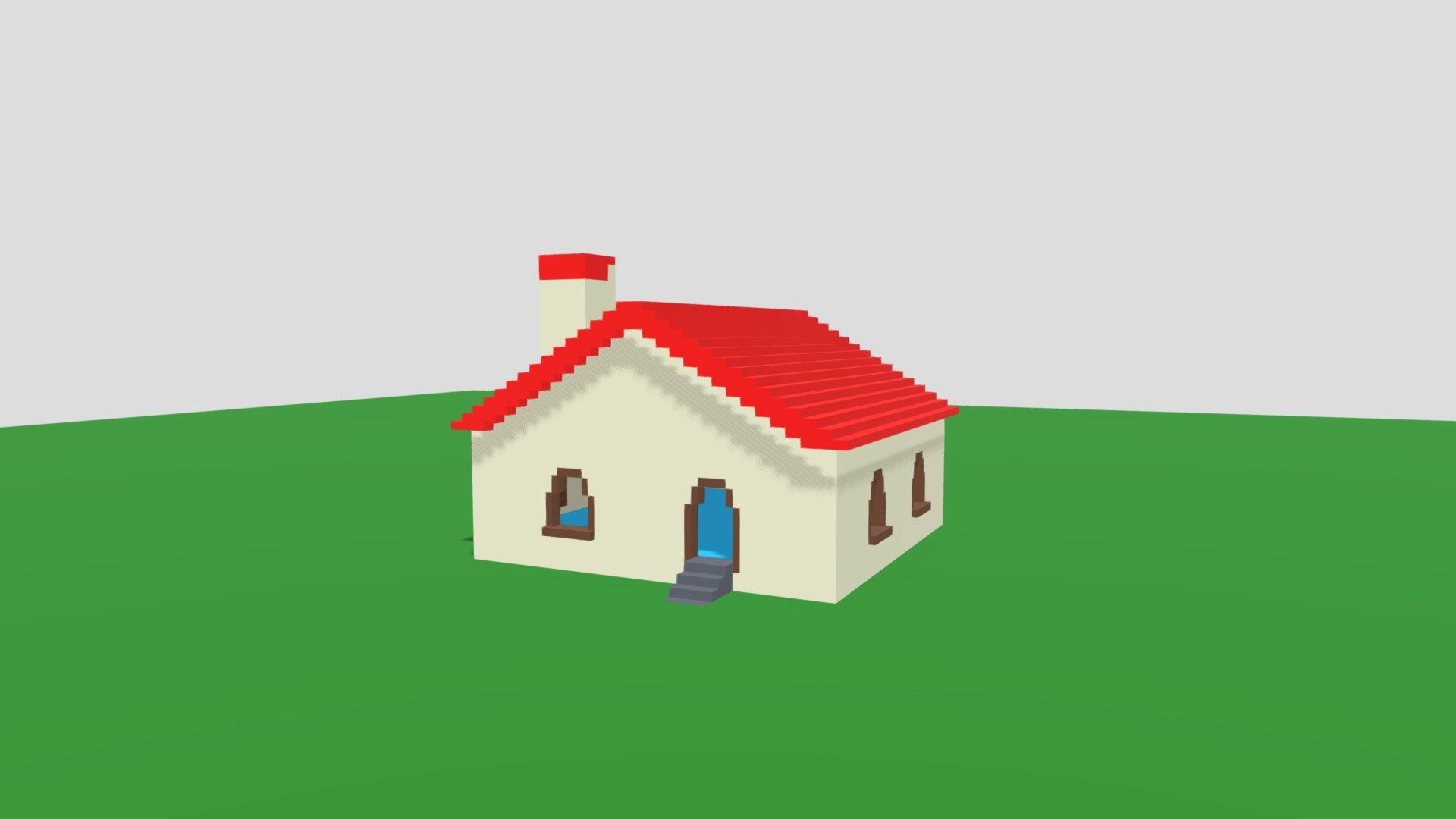 Roblox Classic House Download Free 3d Model By Lyrad Lyrad53k