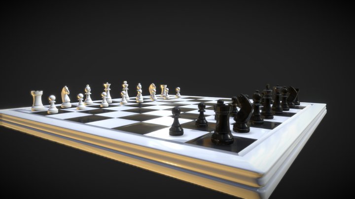 ChessBoard 3D Model