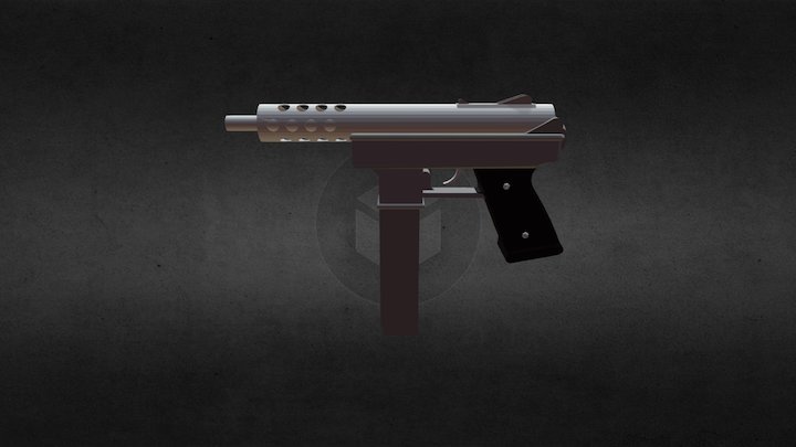 Tec-9 3D Model
