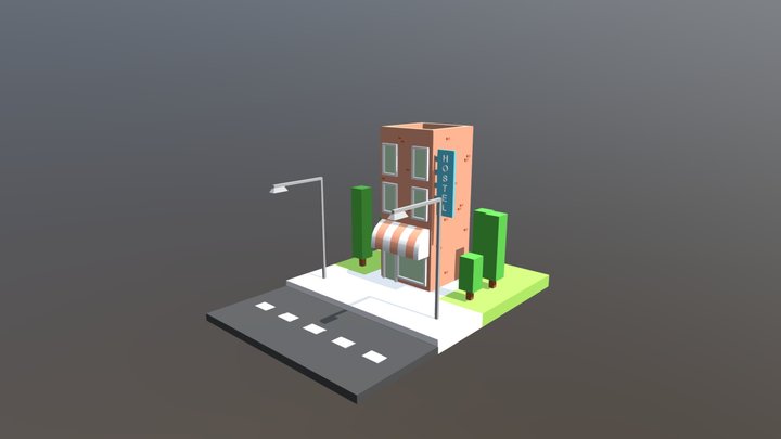 HOSTEL 3D Model