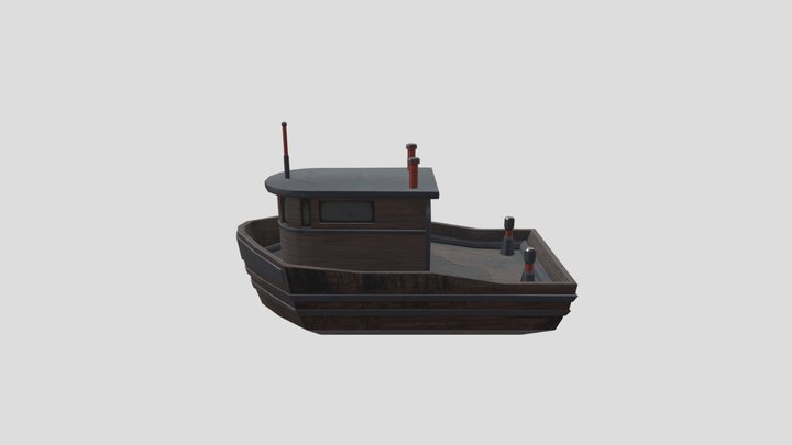 Boat 3D Model