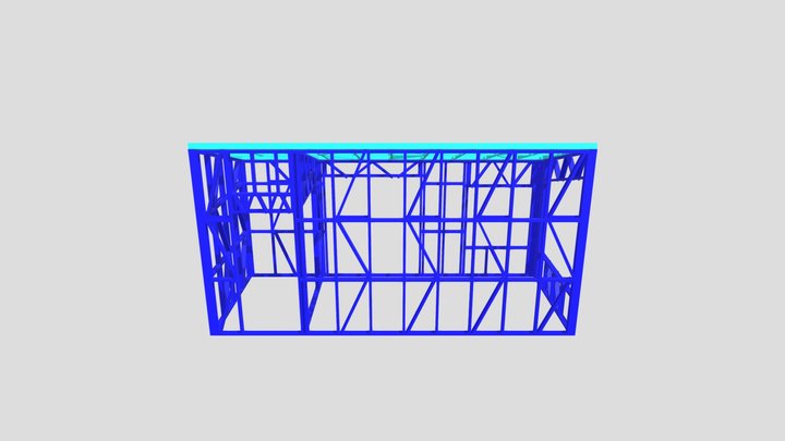 Base Cabin 6m 3D Model