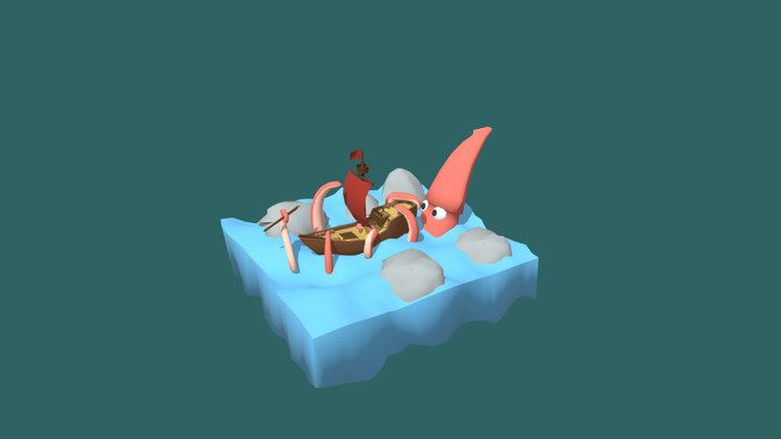 simple scene 3D Model